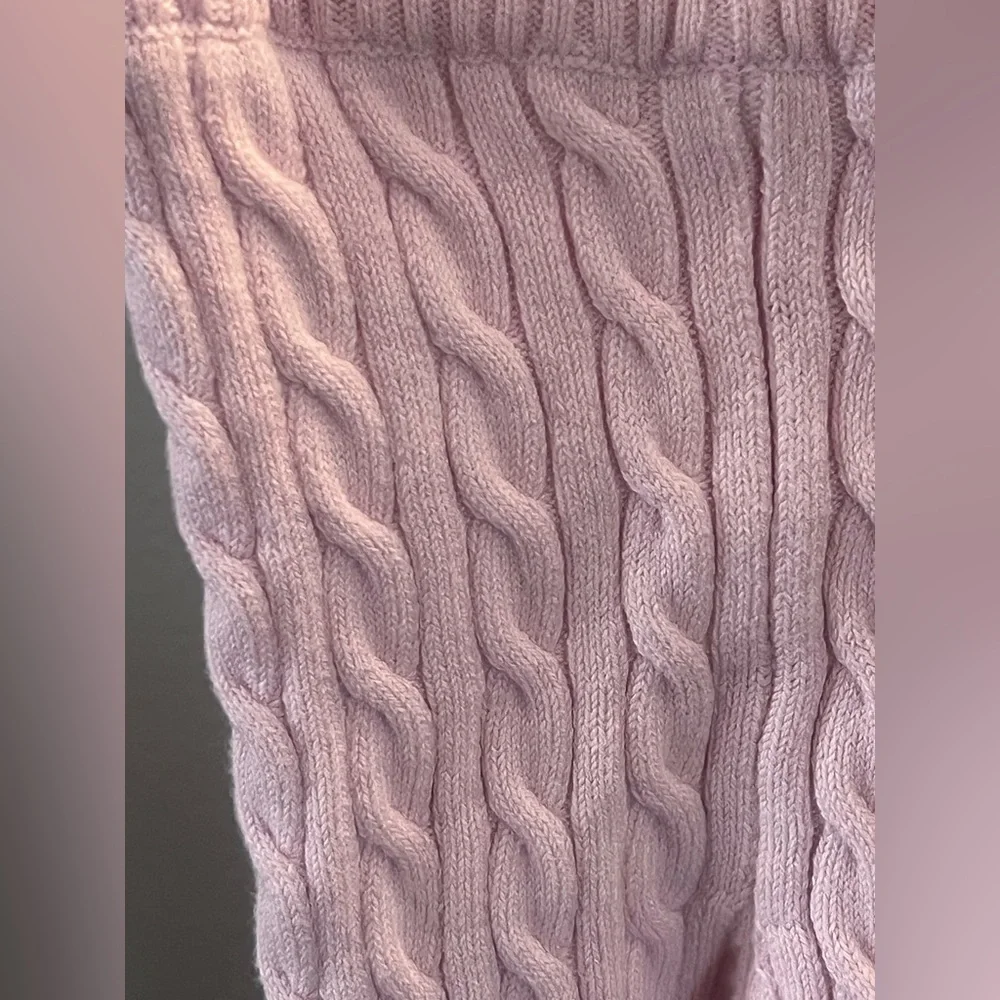 Mud Pie Cable Knit Leggings For Baby Girls